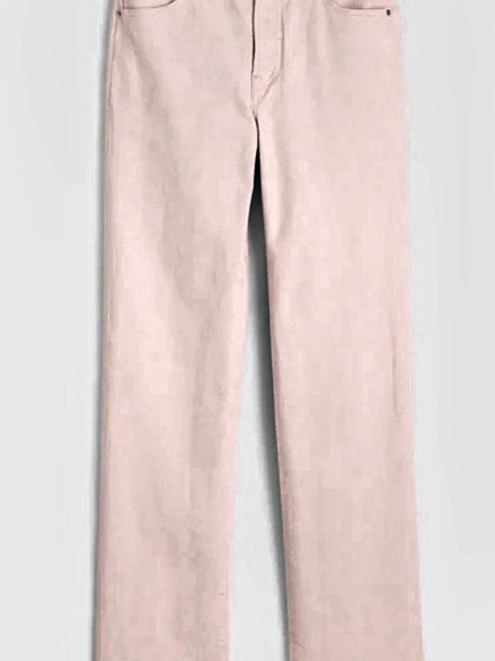 NEW Madewell The Longline Straight Jean Pink Straight Leg Jeans Waist 28
